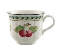 Villeroy & Boch French Garden Fleurence Tasse à café, 200 ml, Hauteur : 6,8 cm, Porcelaine Premium, Blanc/Multicolore