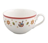 Villeroy & Boch Toy's Delight Tasse, 200 ml, Porcelaine Premium, Blanc/Rouge