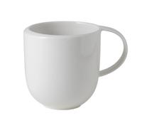 Villeroy & Boch - Tasse à anse NewMoon - 310 ml, porcelaine premium blanche, lave-vaisselle, 1 pièce