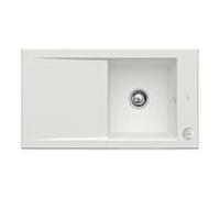 Villeroy & Boch Timeline évier encastrable 330702SM avec garniture de vidage et actionnement excentrique, vapeur