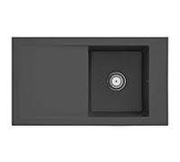 Villeroy & Boch Timeline évier intégré avec garniture de vidage et fonctionnement manuel, Graphit