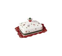 Villeroy & Boch - Toy’s Delight beurrier, 19 x 16 x 11,5 cm, porcelaine dure, cloche à beurre, lavage à la main, récipient pour le beurre lors des brunchs et des fêtes