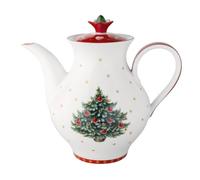 Villeroy & Boch - Toy’s Delight cafetière Multicolore, résistante au Four à Micro-Ondes, déco de Noël, cafetière de Service, Vaisselle de Noël, Porcelaine Premium