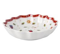 Villeroy & Boch - Toy’s Delight coupelle multicolore, résistante au four à micro-ondes, déco de Noël, plat creux de service, petit bol à dips de Noël, porcelaine Premium