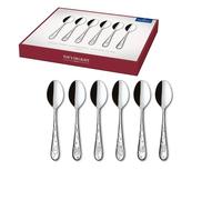 Villeroy & Boch - Toy’s Delight ensemble de cuillères à café, pour 6 personnes, résistant au lave-vaisselle, inoxydable, ensemble de cuillères, ensemble de couverts en acier inoxydable