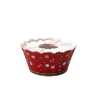 Villeroy & Boch - Toy’s Delight réchaud multicolore, réchaud pour thé, chauffe-théière, vaisselle de Noël, motif de Noël, porcelaine premium