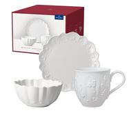 Villeroy & Boch - Toy’s Delight Royal Classic ensemble pour le petit-déjeuner de 6pcs, assiettes petit-déjeuner, bols, tasses, porcelaine, résistant au lave-vaisselle et au four à micro-ondes