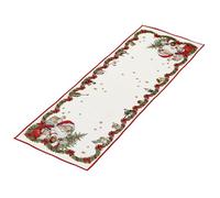 Villeroy & Boch - Toy’s Fantasy Chemin de Table Gobelin XL, 49 x 143 cm, Chemin de Table avec Motif de Père Noël en Coton et Polyester, Multicolore, Grand, Lavable en Machine