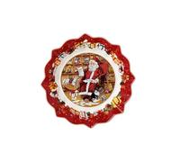 Villeroy & Boch - Toy’s Fantasy, coupe Père Noël relief, 25 x 24,5 x 5cm, Porcelain Premium, multicolore