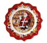 Villeroy & Boch - Toy’s Fantasy, coupe Père Noël relief, 25 x 24,5 x 5cm, Porcelain Premium, multicolore