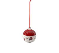 Villeroy & Boch Boule de Noël Toy's Delight Decoration Ø6 cm Blanc-rouge