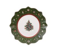 Villeroy & Boch Toy's Delight Assiette Petit-Déjeuner Verte, 24 cm, Porcelaine Premium