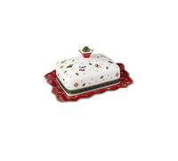 Villeroy & Boch - Toy’s Delight beurrier, 19 x 16 x 11,5 cm, porcelaine dure, cloche à beurre, lavage à la main, récipient pour le beurre lors des brunchs et des fêtes