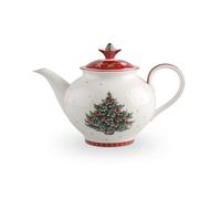 Villeroy & Boch Toy's Delight, Cafetière/Théière, 1,5 litre, Porcelaine Premium, Blanc/Rouge/Vert