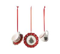 Villeroy & Boch - Toy's Delight Decoration Ornements Ensemble De Vaisselle Rge, 3 P - Multicolore