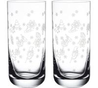 Villeroy & Boch - Ensemble De Verres Long Drink Toy's Delight Avec 2 Verres À Boire En Cristal, Verre, Transparents, Résistants Au Lave-Vaisselle, Contenance De 330 Ml