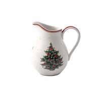 Villeroy & Boch - Toy's Delight Petit Pot À Lait Rouge et Blanc, Compatible Micro-Ondes, Article De Noël, Decoration, Déco Noël Interieur Maison, Décoration Noël Table, Porcelaine Haut De Gamme