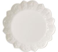 Villeroy & Boch - Toy's Delight Royal Classic Plat À Gâteau Blanc, Garanti Lave-Vaisselle, Compatible Micro-Ondes, Assiette, Vaisselle, Ceramique, Article De Noël, Porcelaine Haut De Gamme