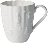 Villeroy & Boch - Toy's Delight Royal Classic Mug Avec Anse Blanc, Garanti Lave-Vaisselle, Compatible Micro-Ondes, Gobelet De Noel, Tasse Café, Gobelet, Article De Noël, Porcelaine Haut De Gamme