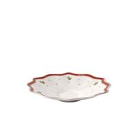 Villeroy & Boch Toy's Delight Sous-tasse, 16,5 cm, Porcelaine Premium, Blanc/Rouge