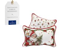 Villeroy & Boch - Toy's Fantasy Coussin réversible Gobelin, Coussin Motif de Père Noël, Multicolore, 32 x 48 cm, Coton, Lavable en Machine