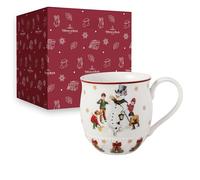 Villeroy & Boch - Toy's Fantasy Mug avec Anse Bonhomme de Neige Multicolore, Tasse à Café, Vaisselle, Gobelet de Noël, Article de Noël, Porcelaine Haut de Gamme