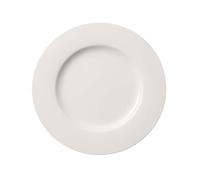 Villeroy & Boch - Twist White Assiette Plate 27 Cm, Garanti Lave-Vaisselle, Compatible Micro-Ondes, Vaisselle, Porcelaine Premium, Blanc