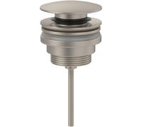 Villeroy & Boch Universal bonde de vidage - push to open - Rond - nickel brossé mat (inox) TVP00000302064