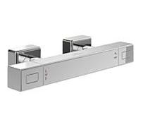 Villeroy & Boch Universal robinets & Raccords thermostat de douche TVS00001800061 carré, montage mural, chromé