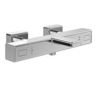 Villeroy & Boch Universal robinets & Raccords thermostat de bain TVT00000200061 carré, réglable Strahlregler , montage mural, chromé