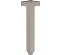 Villeroy & Boch Universal Showers bras de douche pluie pour montage au plafond Angulaire - Nickel brossé mat (inox) TVC00045454064