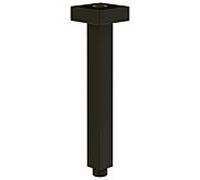 Bras plafond pour douche de tête VILLEROY ET BOCH Universal rectangle Noir mat