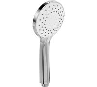 Villeroy & Boch Universal Showers Pommeau de Douche, douchette élégante avec 3 jets et EasyClean, économie d'eau, anti-retour, raccord universel - Chromé