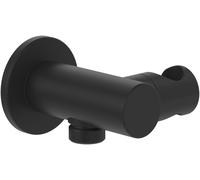 Villeroy & Boch Universal Showers raccord coudé avec support noir TVC000462000K5