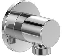 Villeroy & Boch Coude mural pour douches Universal TVC00045600061 Rond chromé