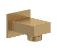 Villeroy & Boch Coude mural pour douches Universal TVC00045700076 Carré montage mural or brossé