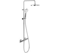 Villeroy & Boch Universal Showers Système de douche à trois fonctions pour montage mural - chrome TVS10900200061