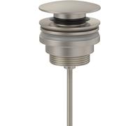 Villeroy & Boch V&B Garniture de vidage Push Open universelle, nickel brossé mat Quantité:1