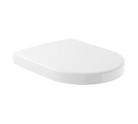 Villeroy & Boch V&B Abattant WC Subway blanc, libération rapide, charnières inox Quantité:1