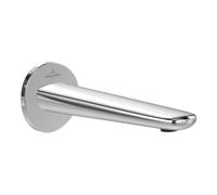 Villeroy & Boch V&B Antao Bec de baignoire pour montage mural, nickel brossé mat Quantité:1