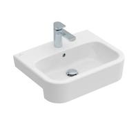 Villeroy & Boch V&B Architectura Meuble-lavabo suspendu 55x43 cm, 1 trou robinet, avec trop-plein, blanc C-plus Quantité:1