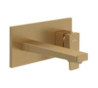 Villeroy & Boch V&B Architectura Square EHM-WT kit montage complet, m évacuation Push-Open, or brossé Quantité:1