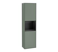 Villeroy & Boch V&B Armoire haute Éclairage mural Finion 41,8x151,6cm, l, Rg b m Lac, Oli. m Lac Quantité:1