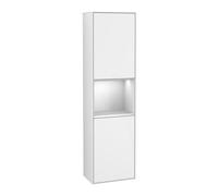 Villeroy & Boch V&B Armoire haute Finion 41,8x151,6cm, g, Rg w m Lac, blanc brillant Lac Quantité:1