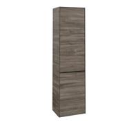 Villeroy & Boch V&B Armoire haute Subway 3.0 40x171x36,2cm, porte droite/grise volcan, sans poignées Quantité:1