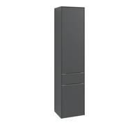 Villeroy & Boch V&B Armoire haute Subway 3.0 40x171x36,2cm, porte gauche/grise devant bleue, côté gris Quantité:1