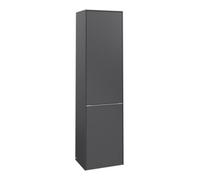 Villeroy und Boch Subway 3. 1930 armoire haute C59300VR 40x171x36.2cm, charnière droite / poignée aluminium brillant, graphite