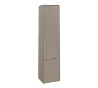 Villeroy und Boch Subway 3. 1930 C58700VM 40x171x36.2cm, charnière droite / poignée aluminium brillant, taupe