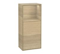 Villeroy & Boch V&B Armoire latérale Éclairage mural Finion 41,8x93,6 cm, gauche, étagère sup. ou inf. Quantité:1