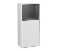 Villeroy & Boch V&B Armoire latérale Éclairage mural Finion 41,8x93,6 cm, r, Rg o A m, blanc m Lac Quantité:1